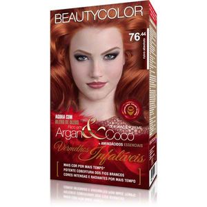 Tintura Beauty Color Kit 76 44 Ruivo Absoluto