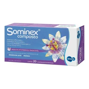 Sominex Composto 20 Comprimidos