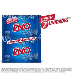 Sal de Fruta Eno Tradicional 2 Envelopes com 5g cada