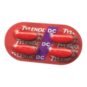 Tylenol DC 500mg + 65mg 4 Comprimidos Avulso