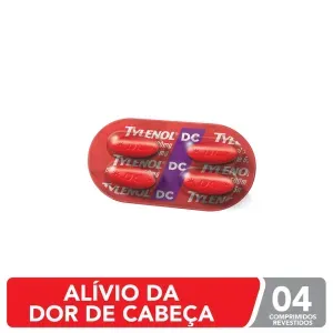 Tylenol DC 500mg + 65mg 4 Comprimidos Avulso