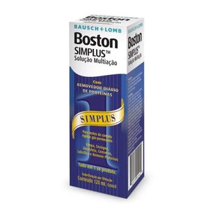 Boston Simplus Solução para Limpeza de Lentes 120ml