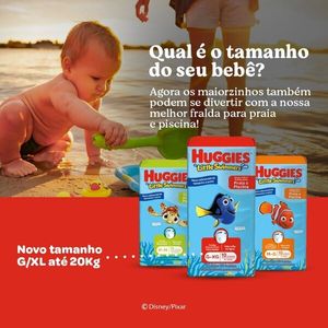 Fralda Huggies Little Swimmers M 11 Unidades