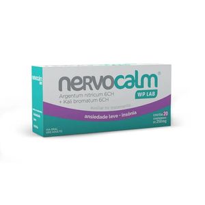 Nervocalm 250mg 20 Comprimidos