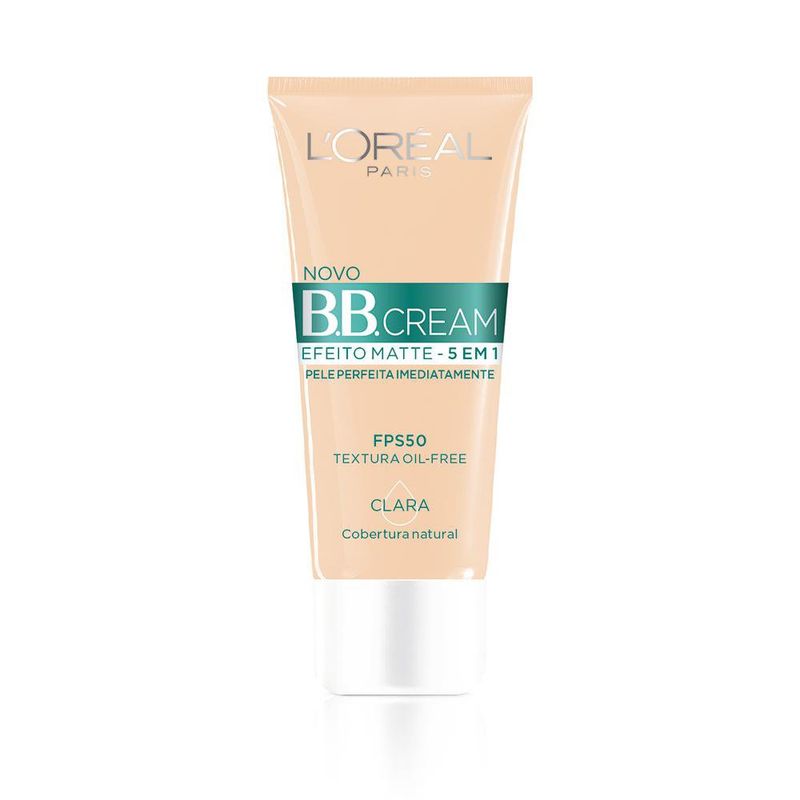 base-liquida-loreal-bb-cream-efeito-matte-fps50-clara-30g-10023066