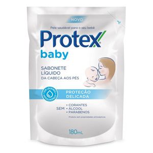 Refil Sabonete Líquido Protex Baby Delicate Protection 180ml