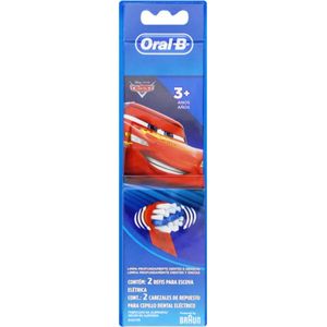 Refil Escova Dental Infantil Elétrica Oral-B Disney Pixar Carros 2 Unidades