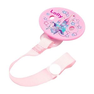 Prendedor de Chupeta Tip Lolly Rosa
