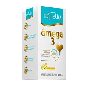 Omega 3 Equaliv, 180 Cápsulas