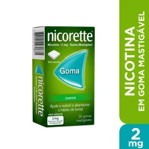 Nicorette 2mg Ice Menta 30 Gomas