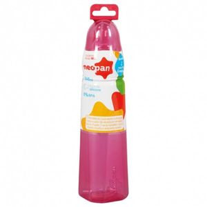 Mamadeira Neopan Colorpan Rosa 6+ Meses 240ml 1 Unidade