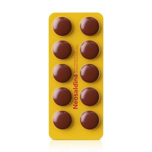 Neosaldina Analgésico Dipirona + Cafeína + Isometepteno Hypera 10 Drágeas Envelope