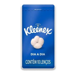 Lenços Kleenex Bolso 10 Unidades