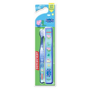 Escova Dental Infantil Dentalclean Peppa Escolar Macia