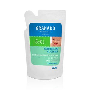 Sabonete Líquido Infantil Granado Erva Doce Refil 250ml