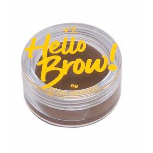 Gel de Sobrancelhas Vizzela Hello Brown Marrom Médio Vegano 8g