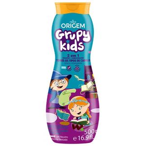 Shampoo Infantil Grupy Kids 2 em 1 Força Vitaminada 500ml