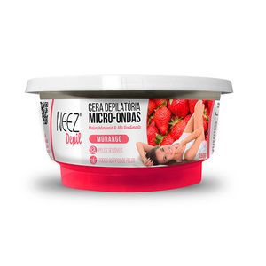 Cera Depilatória Neez Micro-ondas Morango 150g