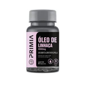 Primia Óleo Linhaça 1000mg 60 Cápsulas