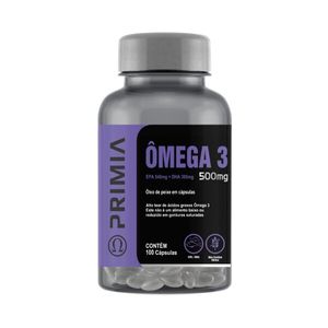 Primia Ômega 3 500mg 100 Cápsulas