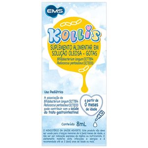 Suplemento Alimentar Pediátrico Kollis Frasco 8ml