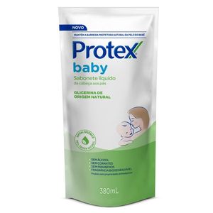 Sabonete Líquido Protex Baby 380ml Refil Glicerinado