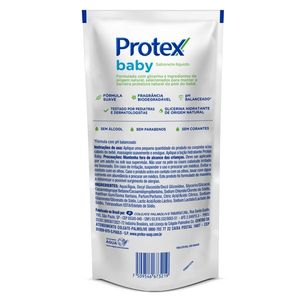 Sabonete Líquido Protex Baby 380ml Refil Glicerinado