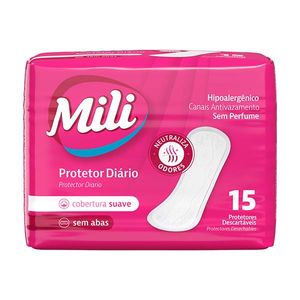 Protetor Diário Mili 15un