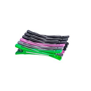 Clips Cabelo Dompel Colorido 4536 12 unidades