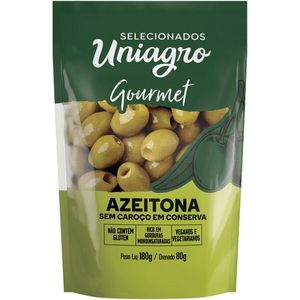 Azeitona Uniagro Sem Caroco 80g