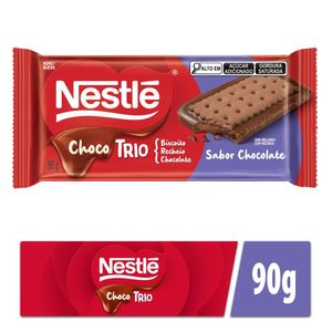 Chocolate Nestlé Chocolate Trio Chocolate 90 gramas