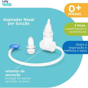 Aspirador Nasal Lolly Respire Bem 7173-01