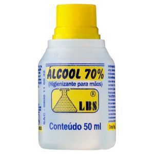 Álcool 70% LBS 50ml