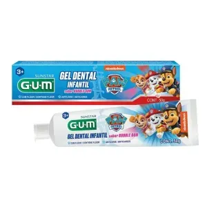 Gel Dental Infantil GUM Patrulha Canina 50g Ref  1321PW