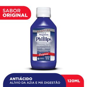 Leite de Magnésia Original Suspenção Oral 120ml Aspen