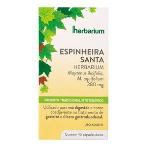 Espinheira Santa 380mg 45 Cápsulas