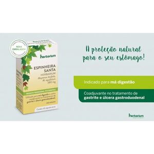 Espinheira Santa 380mg 45 Cápsulas