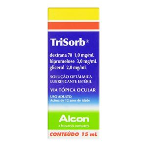 Trisorb Solução Oftálmica 15ml