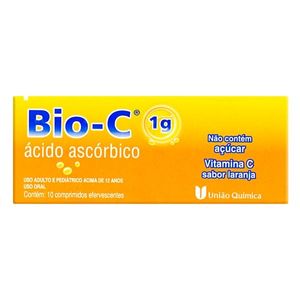 Vitamina Bio C 1g 10 Comprimidos