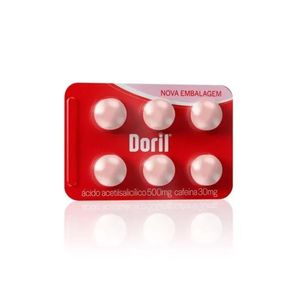 Doril Analgésico e Antitérmico Hypera 6 Comprimidos Envelope