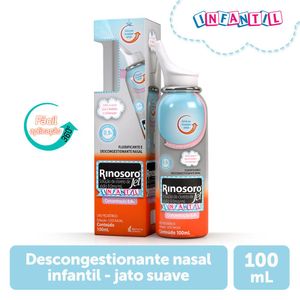 Rinosoro Jet Infantil Solução Nasal 100ml