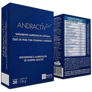 Andractiv Besins 30 Cápsulas