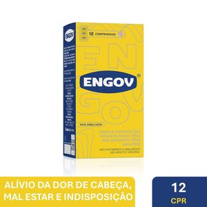 Engov Antiressaca Hypera 12 Comprimidos