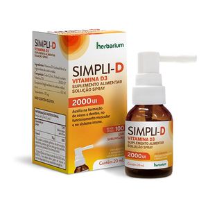 Suplemento Alimentar Simpli D 2 000UI Spray 20ml