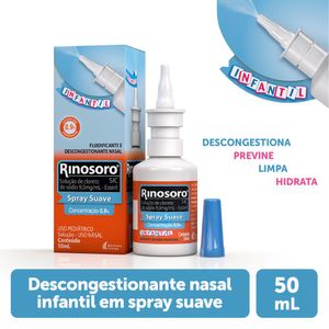 Rinosoro 9,0mg/ml Descongestionante Spray 50ml