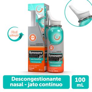 Rinosoro Jet Solução Spray Nasal 100ml