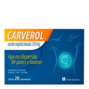 Carverol 250mg 20 Comprimidos