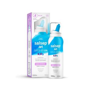 Salsep Jet Kids Solução Nasal 0,9% Spray 100ml Libbs