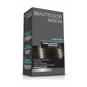 Tonalizante Beauty Color Kit sem Amônia Gel Masculino Louro