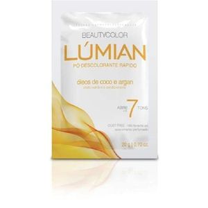 Descolorante Beauty Color 20g Óleo de Coco e Argan Lumian